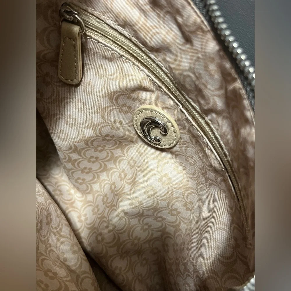 Charming Charlie Gray Purse Handbag with 2 straps, Preloved. - Picture 6 of 16